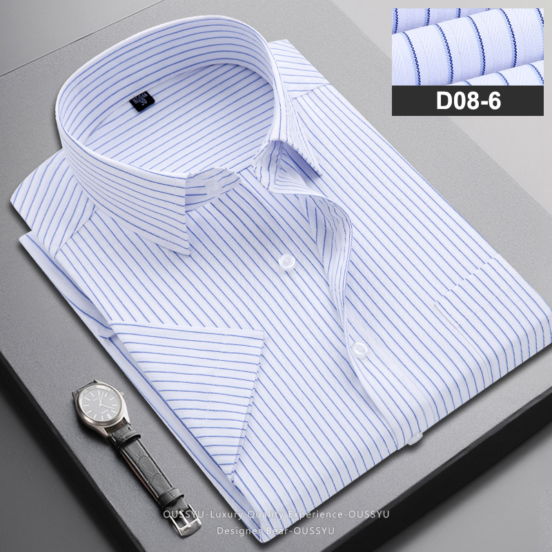Brand Clothing Men's Business  – Men Formal Office Wear Shirts Bewertung und Preis