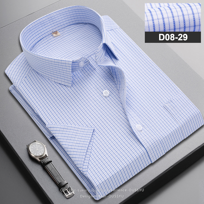 Brand Clothing Men's Business  – Men Formal Office Wear Shirts Bewertung und Preis