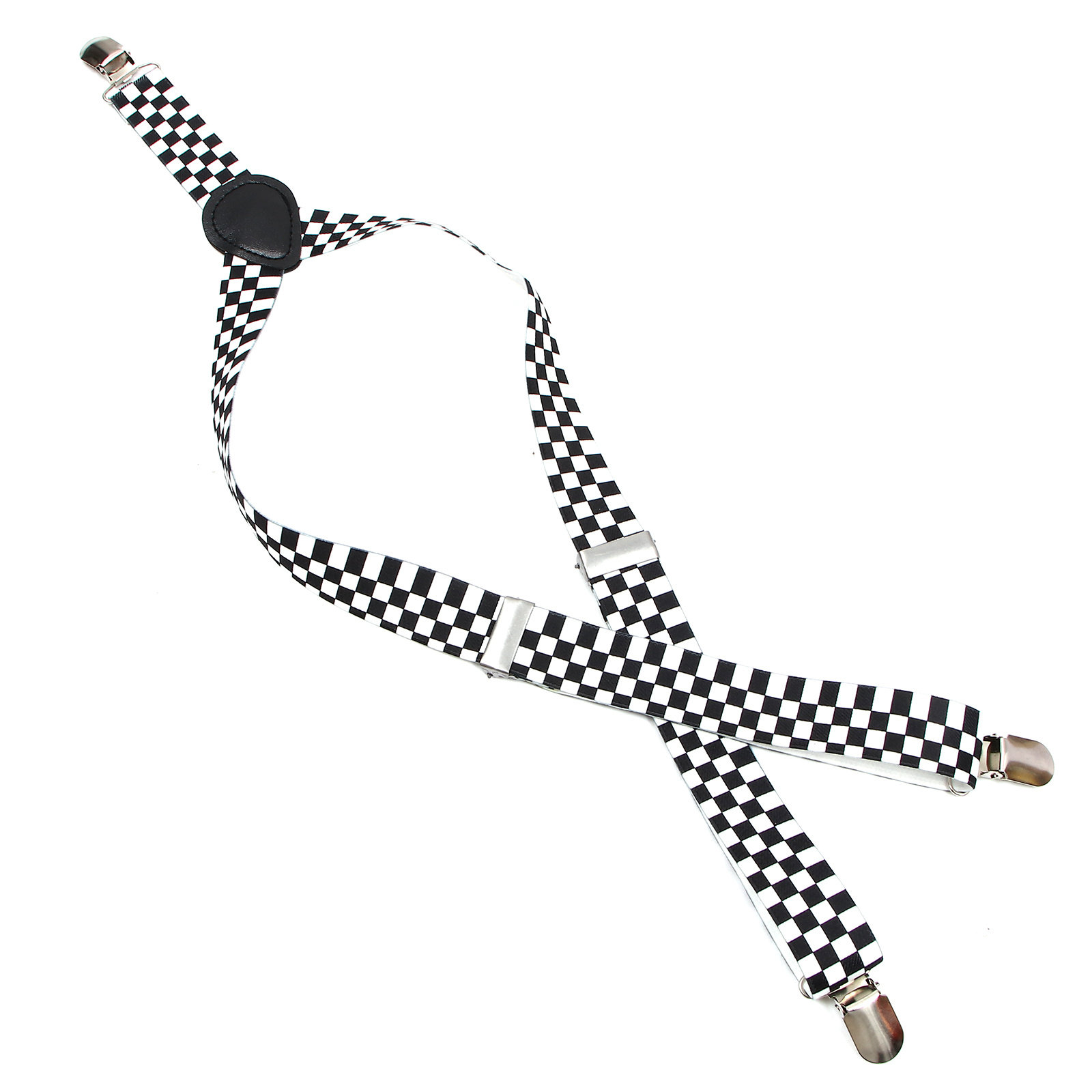 Stylish Checkered Y-Back Suspe – Suspender Clip Formal Bewertung und Preis