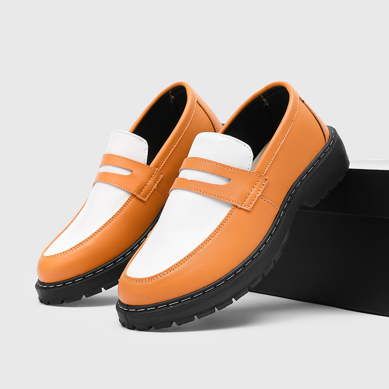 New Platform Shoes Loafers Sho – Men Formal Wear Summer Bewertung und Preis