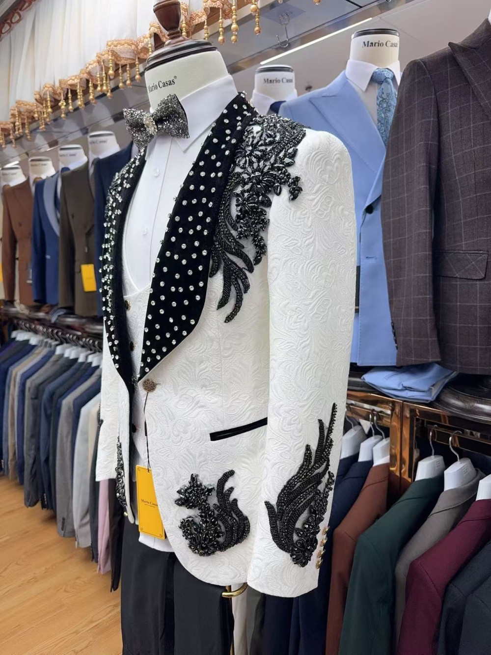 On Sale Luxurious Shawl Lapel  – Men Formal Wear Sale Bewertung und Preis