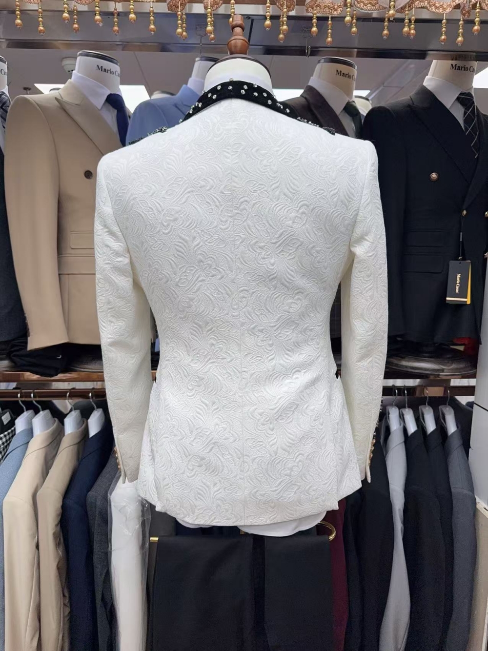 On Sale Luxurious Shawl Lapel  – Men Formal Wear Sale Bewertung und Preis