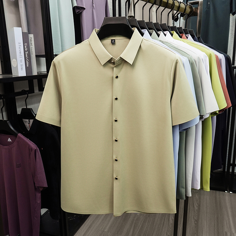 2026 Summer Casual Men's Dress – Men Formal Office Wear Shirts Bewertung und Preis