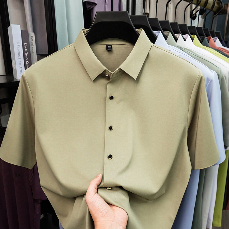2026 Summer Casual Men's Dress – Men Formal Office Wear Shirts Bewertung und Preis