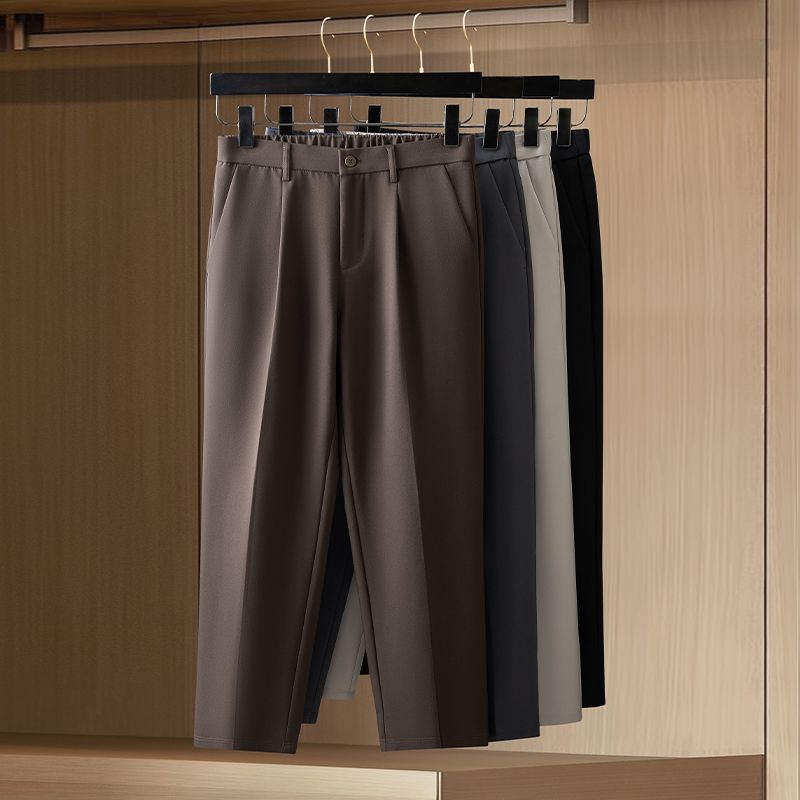 Men's Slim Fit Formal Suit Pan – Korean Men Formal Wear Bewertung und Preis