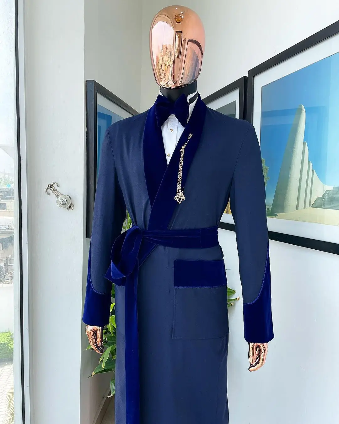 Tailor Made Royal Blue Men Sui – Men Formal Wear Blue Bewertung und Preis