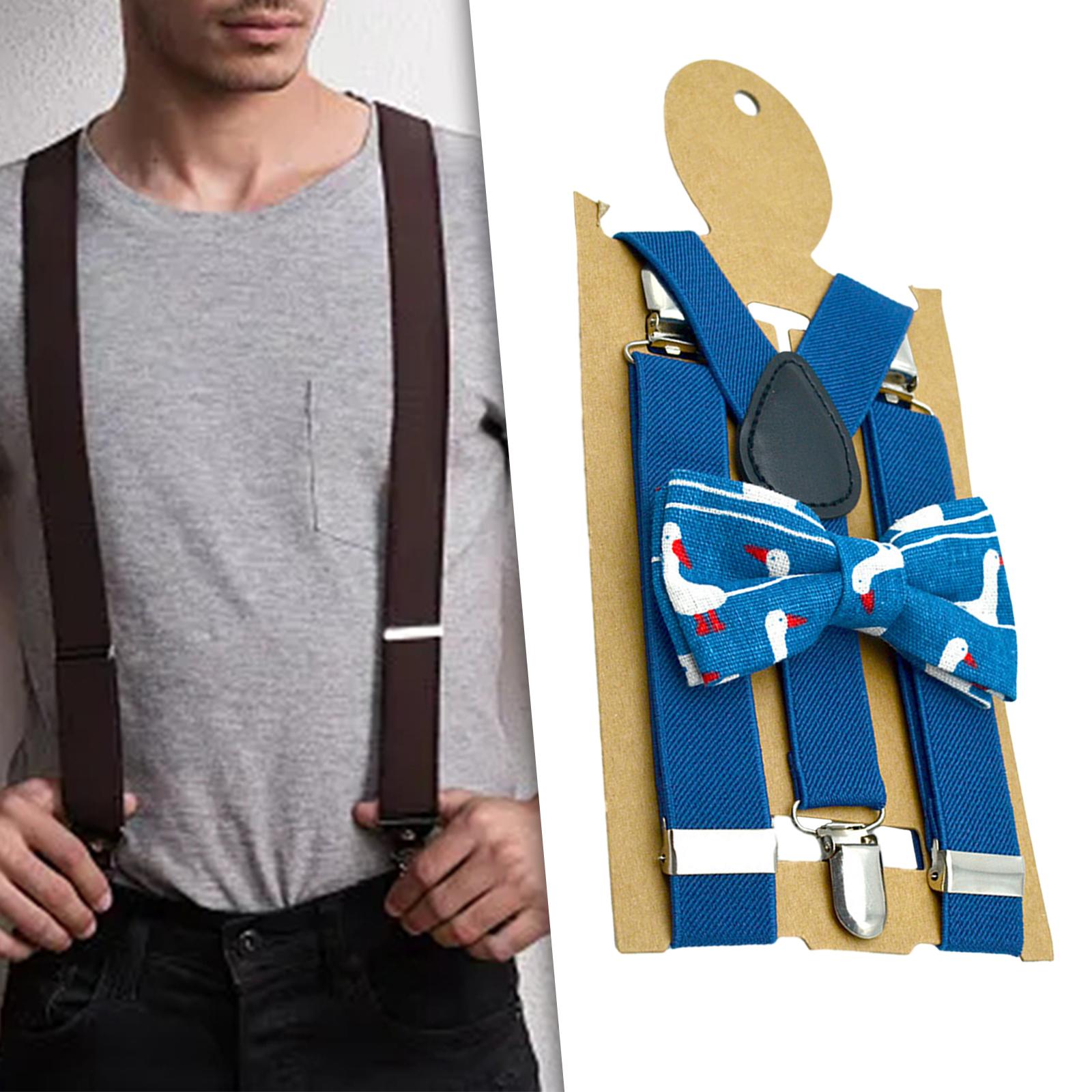 Kids Suspenders Bow Tie Set wi – Suspender Clip Formal Bewertung und Preis
