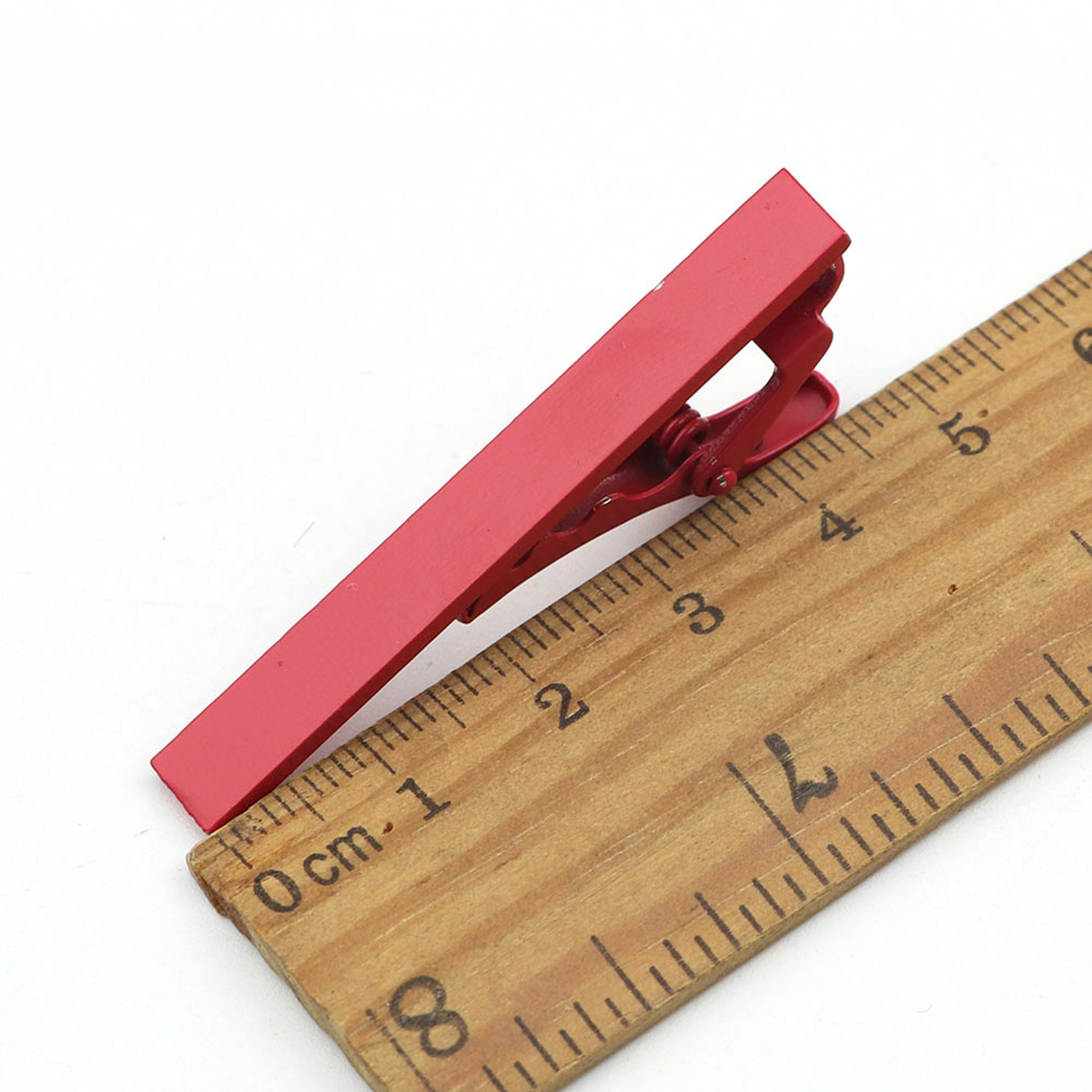 Men's 5cm Solid Color Tie Clip – Men Formal Wear For Dinner Bewertung und Preis